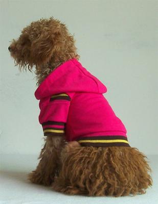 China red color dog clothes hoodies pet products for sale