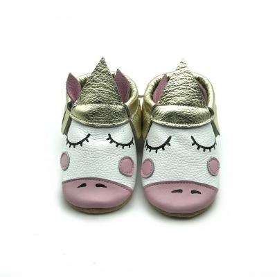 China Unicorn Shoes Girls Unicorns Moccasin Waterproof Handmade Baby Shoes For Girls for sale