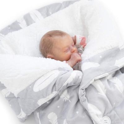 China Breathable Baby Wrap Sleepsack Nest Baby Sleeping Bag Newborn Infant Wrap Fleece Wrap for sale