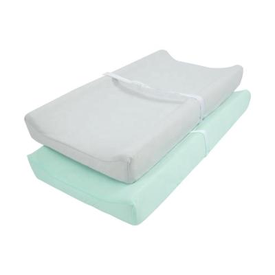 China Wholesale Soft Cotton Anti-pilling Singlet Knit Crib Pad or Changing Sheet for Standard 32x16