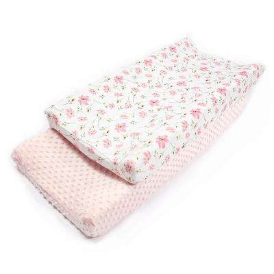 China Soft.lightweight Luxury Printing Pad Blanket Changing Table Minky Soft Unisex Changing Sheets for Babies and Boys Ready to Ship for sale