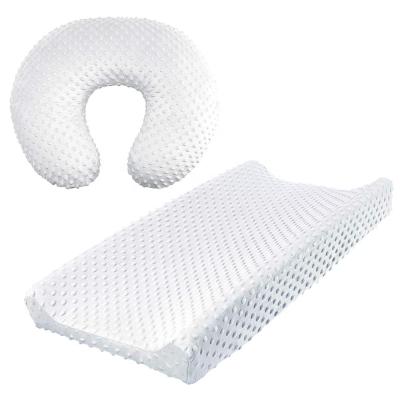 China PORTABLE Nursing Changing Table Nursing &Breastfeeding Nursing Pillow Cover 2Pack Protective Cover Pillow Covers& Shee for sale