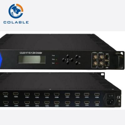 China Digital TV Head-end System COL5011F SPTS Output h.264 Encoder for sale