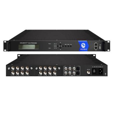 China High integrated digital headend dvb-s/s2 transmodulator to dvb-c catv modulator COL5441CT COL5441CT for sale