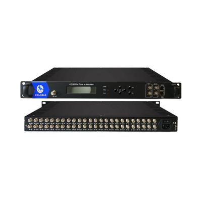 China Digital TV head-end system tuner to modulator DVB-C/T, ISDB-T, ATSC COL5011M for sale