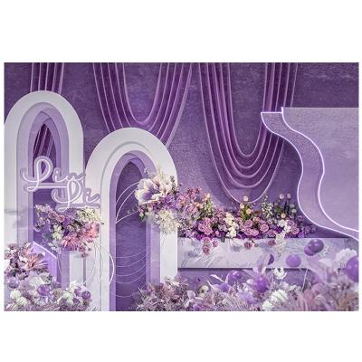 China Romantic Home Curtain Wedding Ceiling Decoration Gauze Curtain Restaurant Hotel Decor Centerpieces Backdrops Background Decoration for sale