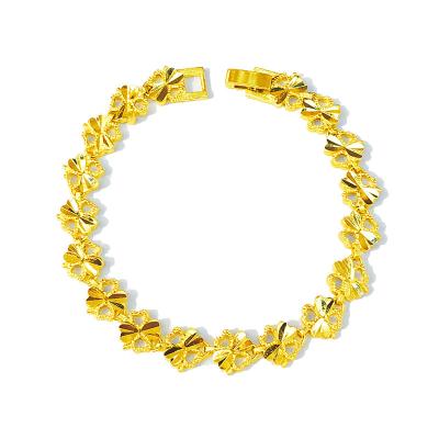 China Nvzhen Imitation Punk Wholesale Stain Bangle Gold Vietnam 24K Pure Gold Plated Bracelet for sale