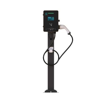 China Low Power Consumption 7KW Power Consumption EV Charger J1772 Level 2 EVSE Type 1 Car Charger Station 32A Smart Electric Fast Charging EV Wallbox for sale