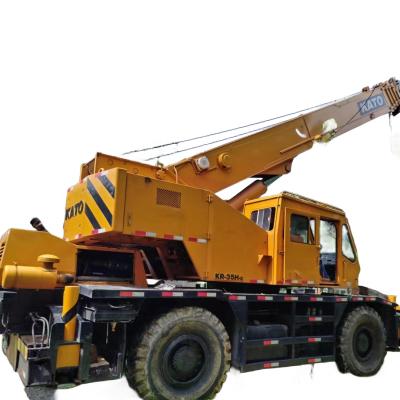 China Good Condition Kato KR-35H Crane with HINO Engine Low Working Hours for sale