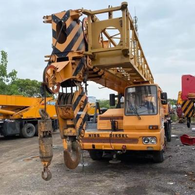 China Used TADANO 50 Ton Mobile Crane in Shanghai Good Condition Moving Type Wheel Machine for sale