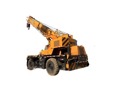 China Japan Made Construction Machinery Crane 35t Mobile Truck and Low Working Hours for sale