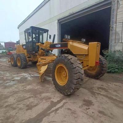 China Used CAT140H Motor Graders with Road Tyres and Cummins Engine in Good Condition for sale