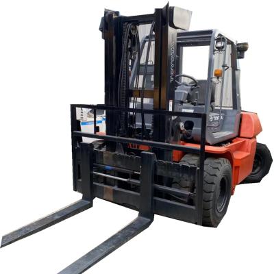 China Japan Made 7ton Diesel Engine Forklift for TOYOTA FD70 Warehouse Container Secondhand for sale