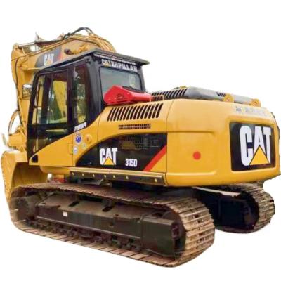 China Farms Used 15 Ton Japan Original Paint Diesel Excavator Caterpillar 315D with Low Hours for sale