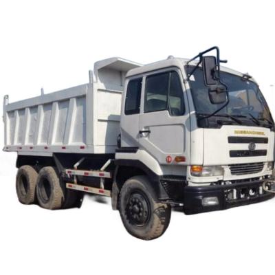 China Good Condition Liyuan Hydraulic Pump Used Nissan UD Dump Truck for Your Construction for sale