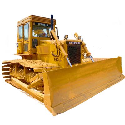 China CAT D6D Original Japan Second-hand Crawler Bulldozer with and 9235 KG Machine Weight for sale