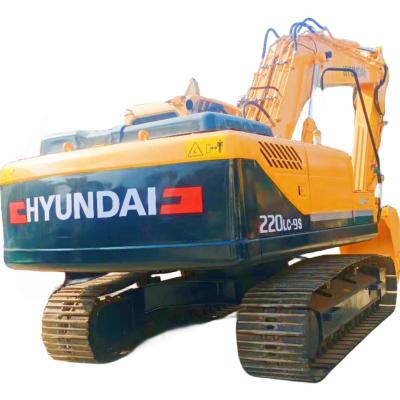 China Crawler Excavator HYUNDAI 220LC-9S Excavators with Good Condition Secondhand Digger for sale