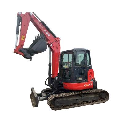 China Original Color Used Kubota Mini Excavator Machine KX163 6 Ton Japanese Used Excavator for sale