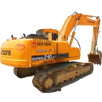 China Second Hand 20 Ton Hyundai 210-5 Excavator with 110KW Power and Other Hydraulic Valve for sale