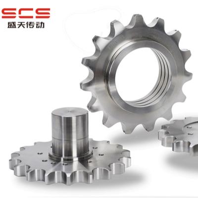 China Chip Conveyor Chip Conveyor Sprocket With Powder Coating From China Sprocket Manufacturer SCS for sale