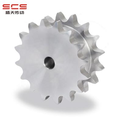 China China Premium Sprocket Factory SCS Transmission Machine Double Strand Roller Chain Sprocket For Sale for sale