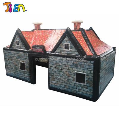 China There is a chimney on the right side inside the cheap import goods wholesale china shape bar tent inflatable bar of the beautiful for sale