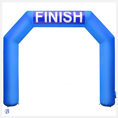 China Fun Free Shipping! 6x4m Inflatable Race Arch Start Finish Line Inflatable Arch Entry Arch for sale