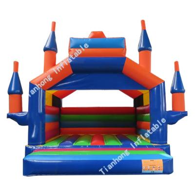 China Fun Free Shipping! Commercial 4x4x3.5mh Bounce House With Inflatable Slide Inflatable Jumping Castle Bounce Combo Castle for sale