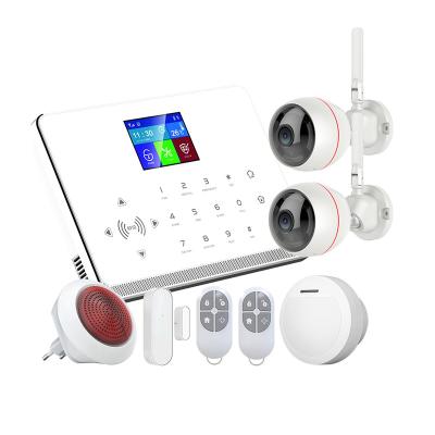 China Anti-theft Alarm HA-IIIGWB  Wireless WIFI GSM 4G Home Intruder Alarm System for sale