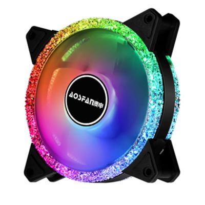 China AOSHEN FW70 RGB ARGB LED Computer Case AOSHEN FW70 RGB ARGB PC Case Fan Quality Control Air Cooler Fan PC Case Fan for sale