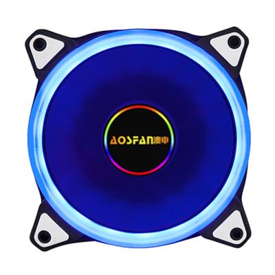 China Fixed Light Silent High Quality Computer LED Computer Case 15led 33led Control Air Cooler Fan Computer PC Case Fan for sale