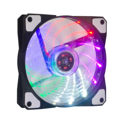 China Computer case 15led light 5colours moles 4pin male female cable connect to PSU argb fan game PC case RGB fans. for sale