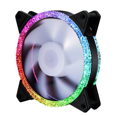 China Computer Case 120mm RGB Case Fan, High Airflow RGB LED Case Fan for PC Cases CPU Coolers, Heatsinks System for sale