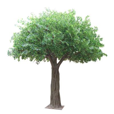 China Artistic high simulation large artificial tree for outdoor decoration artificial ficus tree for sale