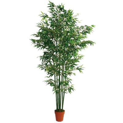 China Mall Artificial Bamboo With Pot Indoor And Outdoor Garden Decoration Furnishing for sale