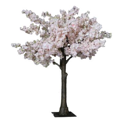 China Realistic; Easy Care Indoor Artificial Cherry Blossom Tree Long Life Silk Blossom Tree Decoration for sale