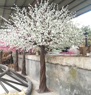 China Realistic; Hottest Design Artificial White Peach Blossom Tree Wedding Decoration Tree 3.5m Long Lasting for sale