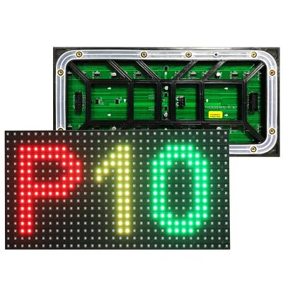 China Outdoor Advertising Led Display P10 Outdoor Led Module 2 Scan for sale