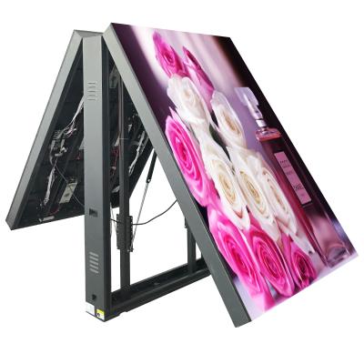 China Outdoor Advertising Led Sides Double P10 Front Service Led Display for sale