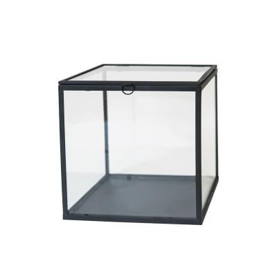 China Contemporary Factory Processes Customized Glass Display Cabinets, Storage Boxes, Furniture Storage and Finishing for sale