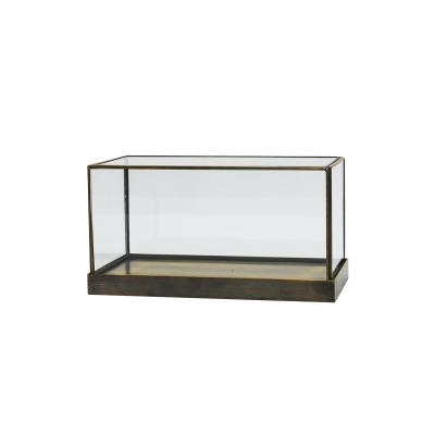 China Environmental Friendly Clear Glass Display Case For Jewelery And Jewelry for sale