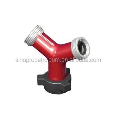 China Alloy Steel API 6A Drawing 1502 Integral Union Pipe Tee High Pressure Lateral Y Type for sale