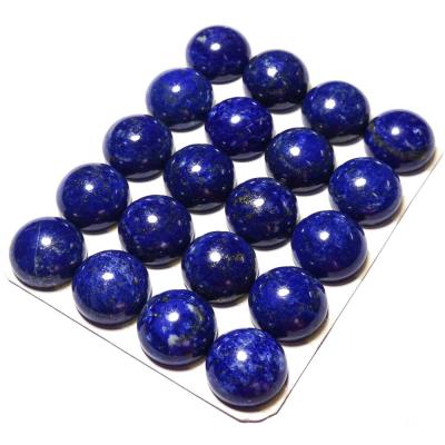 China Jewelry Making Quality European Lapis Lazuli Round Cabochon For Jewelry Setting for sale