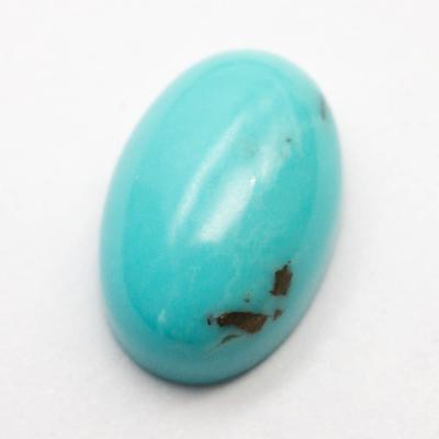 China Jewelry Making Natural Color High Quality Turquoise Oval Cabochon For Jewelry for sale