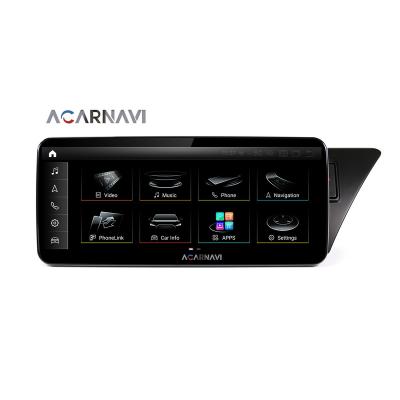 China qualcomm acarnavi sanpdragon 662 android 11 car radio android automotive navigation system 8+256g for audi a5 android rhd screen for sale