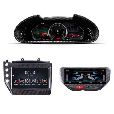 China GPS For Maserati GT Acarnavi Carbon Fiber Android Touch Screen Car DVD Player GPS Navigation 4G WIFI Radio Stereo Head Unit for sale