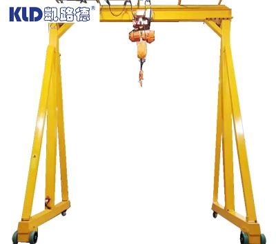 China Gantry Crane Trackless Electric Walking Gantry 5 Ton Crane Manually Height Single Adjustable Gantry Crane for sale