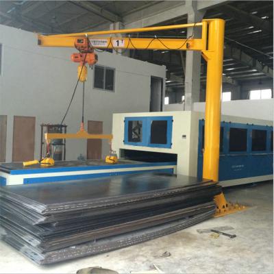 China Jib Crane 10t Free Standing Crane 1-5 Ton Workstation Motorized Jib Crane for sale