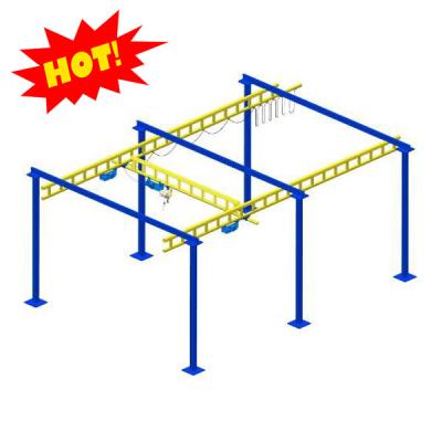 China Bridge Crane Modular Free Standing Work Station Cranes Free Bridge Crane System for sale