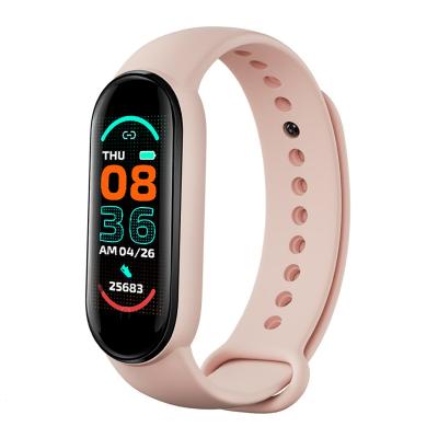 China Touch Screen Smartwatch M6 Ladies Fashion Smart Watch 24 Hour Heart Rate Monitoring IP67 Exclusive APP for sale